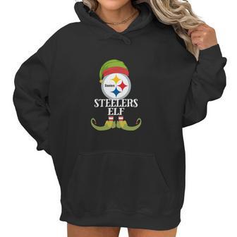 Pittsburgh Steeler I’M The Team Football Elf Christmas Shirt Women Hoodie | Favorety CA