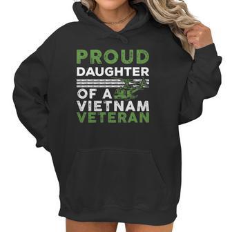 Proud Daughter Of A Vietnam Veteran War Soldier Women Hoodie | Favorety DE