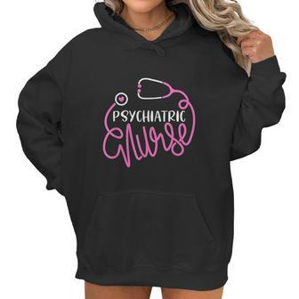 Psychiatric Nurse Cute Rn Mental Health Nursing Psych Nurse Women Hoodie | Favorety CA