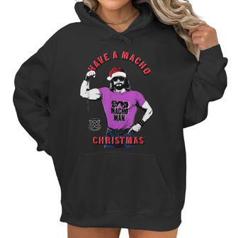 Randy Macho Man Savage Have A Macho Christmas Women Hoodie | Favorety DE