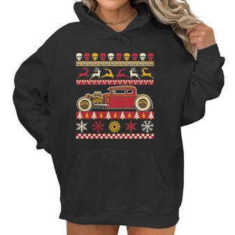 Rat Rod Ugly Christmas Style Women Hoodie | Favorety DE