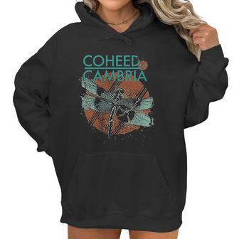 Rock Off Coheed And Cambria Dragonfly Women Hoodie | Favorety