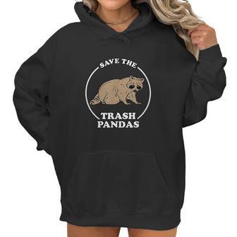 Save The Trash Pandas Women Hoodie | Favorety