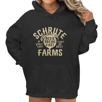 Schrute Farms A Visit That Cant Be Beet Women Hoodie | Favorety