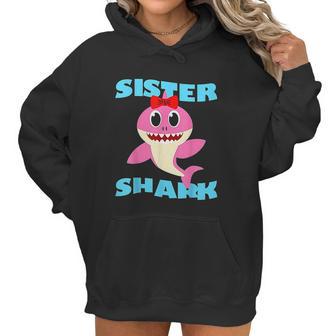 Sister Shark Baby Shark Birthday Women Hoodie | Favorety DE