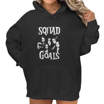 Squad Goals Creepy Girls Ghoul Girl Gang Elvira Vampira Morticia Addams Lily Graphic Gift Men Women Women Hoodie | Favorety AU