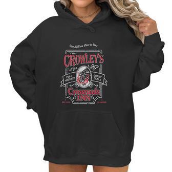 Supernatural Crowleys Crossroads Inn Women Hoodie | Favorety DE