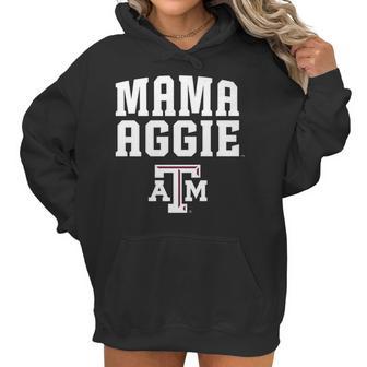 Texas Am Aggies Texas Am Mama Mascot Apparel Women Hoodie | Favorety DE