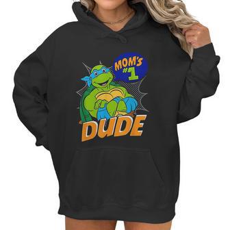 Tmnt Leonardo Moms Number 1 Women Hoodie | Favorety CA