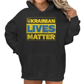 Ukrainian Lives Matter Support Ukraine I Stand With Ukraine Men Women T-Shirt Graphic Print Casual Unisex Tee Women Hoodie | Favorety UK