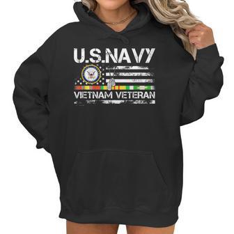 Us Navy Vietnam Veteran Usa Flag Vietnam Vet Flag V2 Men Women T-Shirt Graphic Print Casual Unisex Tee Women Hoodie | Favorety UK