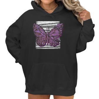 Vaporwave Japanese Pretty Butterfly Kawaii Pastel Goth Women Hoodie | Favorety AU