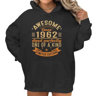 Vintage 1962 60Th Birthday For Men And Women 60 Years Old Women Hoodie | Favorety UK