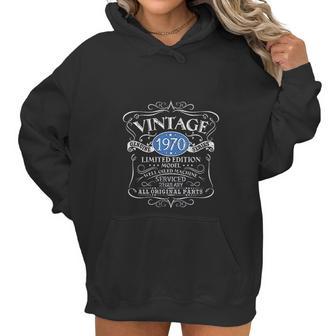 Vintage 1970 50Th Birthday Women Hoodie | Favorety UK