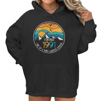 Vintage 1991 31St Birthday Men Women 31 Years Old Women Hoodie | Favorety AU