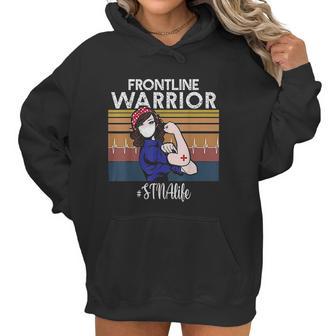 Vintage Frontline Warrior Stna Xmas Gift For Women Women Hoodie | Favorety AU