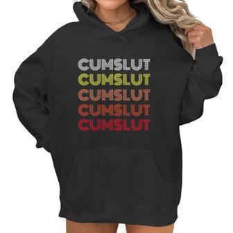 Vintage Style Cumslut Bukkake Wife Women Hoodie | Favorety UK