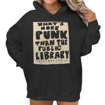 What’S-More-Punk-Than-The-Public-Library Librarian Men Women T-Shirt Graphic Print Casual Unisex Tee Women Hoodie | Favorety CA