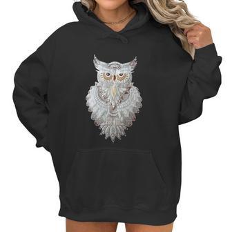 White Owl Women Hoodie | Favorety UK