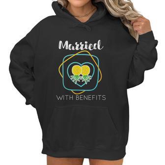 Wife Cuckold Married With Benefits Pineapple Women Hoodie | Favorety CA