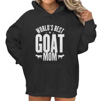 World Best Goat Mom Mothers Day Women Hoodie | Favorety CA