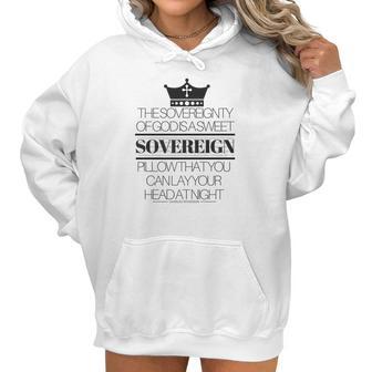 00021 Stylish Gods Sovereignty Charles Spurgeon Women Hoodie | Favorety CA