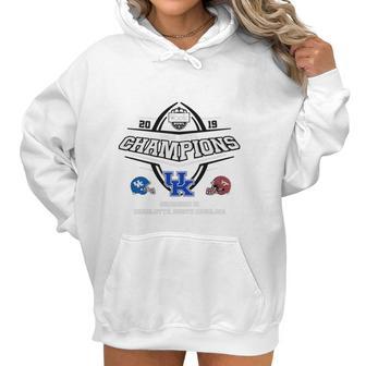 2019 Belk Bowl Champions Kentucky Wildcat Vs Virginia Tech Hokies Shirt Women Hoodie | Favorety UK