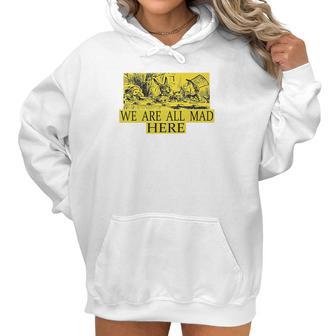 Alice In Wonderland Madhatter White Rabbit Men Women Women Hoodie | Favorety AU