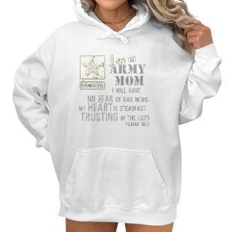 I Am An Army Mom No Fear Women Hoodie | Favorety CA