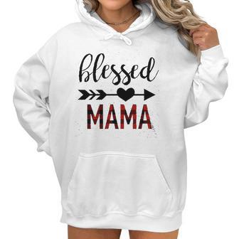 Women Blessed Mama Gift For Mom Women Hoodie | Favorety UK