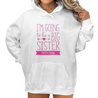 Blu Magnolia Co Girls I Am Going To Be A Big Sister Women Hoodie | Favorety DE