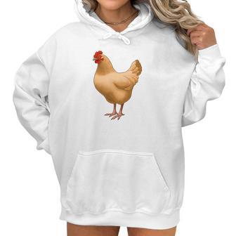 Buff Orpington Hen Chicken Lovers Women Hoodie | Favorety DE