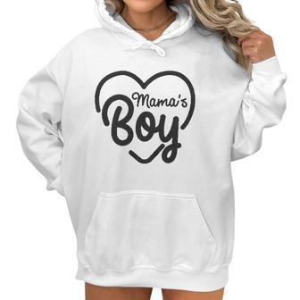 Creeper Mamas Boy Cute Funny Sarcastic Shower Baby Women Hoodie | Favorety UK