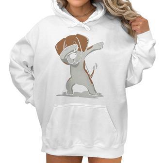 Dabbing-Beagle-Christmas-2018 Women Hoodie | Favorety CA