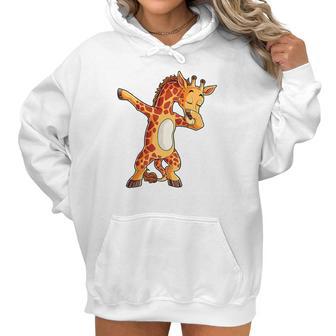 Dabbing Giraffe Giraffes Funny Dab Dance Tees Gifts Women Hoodie | Favorety AU