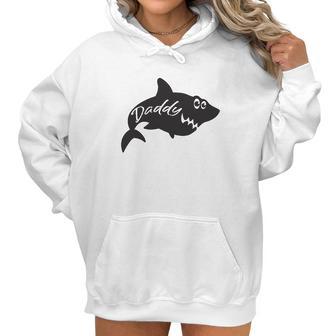 Daddy Shark Mommy Shark Meaningful Gifts For Mom Women Hoodie | Favorety