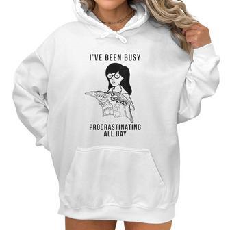 Daria I Have Been Busy Text Women Hoodie | Favorety DE