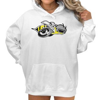 Dodge Super Bee Biene Muscle Car Graphic Design Printed Casual Daily Basic Women Hoodie | Favorety