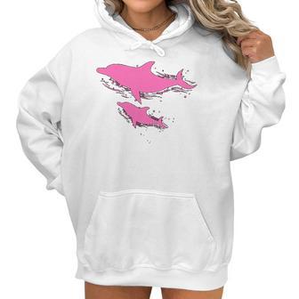 Dolphin Mom Women Hoodie | Favorety