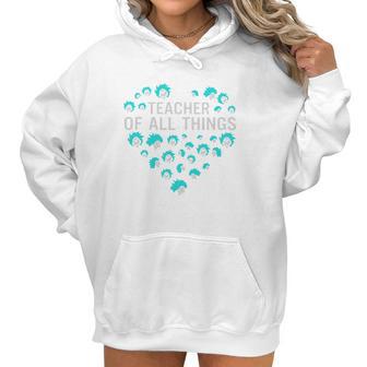 Dr Seuss Teacher Of All Thing Women Hoodie | Favorety AU