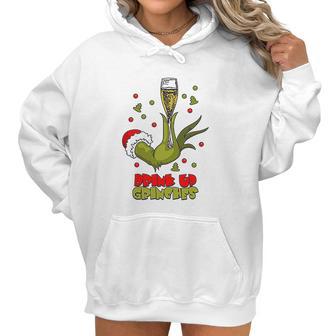 Drink Up Grinches Funny Christmas Drinking Women Hoodie | Favorety UK