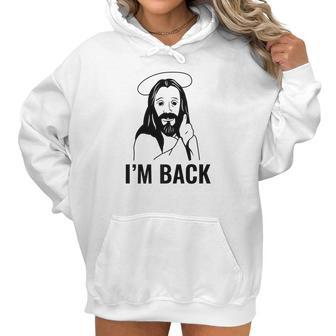 Easter Jesus Back From The Dead Funny Women Hoodie | Favorety UK