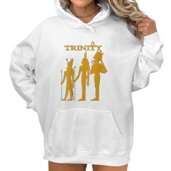 Womens Egyptian Trinity Ausar Auset Heru Women Hoodie | Favorety AU