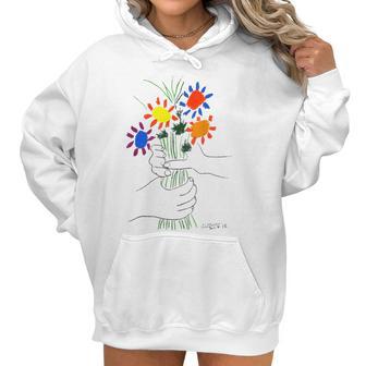 Flowers Bouquet Artwork Women Hoodie | Favorety AU