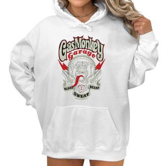 Gas Monkey Garage Blood Sweat Beers Women Hoodie | Favorety