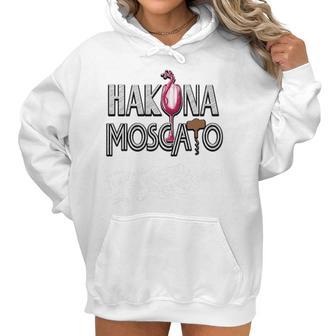 Hakuna Moscato Women Men Funny Wine Lover Women Hoodie | Favorety AU