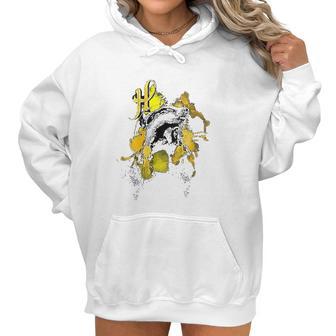 Womens Harry Potter Urban Elegance Hufflepuff Badger Women Hoodie | Favorety DE