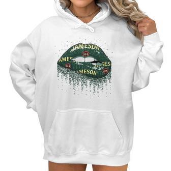 Jameson Irish Whiskey Lips Women Hoodie | Favorety DE