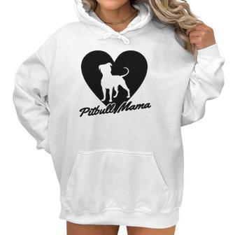 Ladies Pitbull Mama Pitt Bully Dog Lover Women Hoodie | Favorety