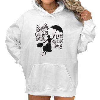 Mary Poppins Music Women Supercalifragilisticexpialidocious Girls Women Hoodie | Favorety AU